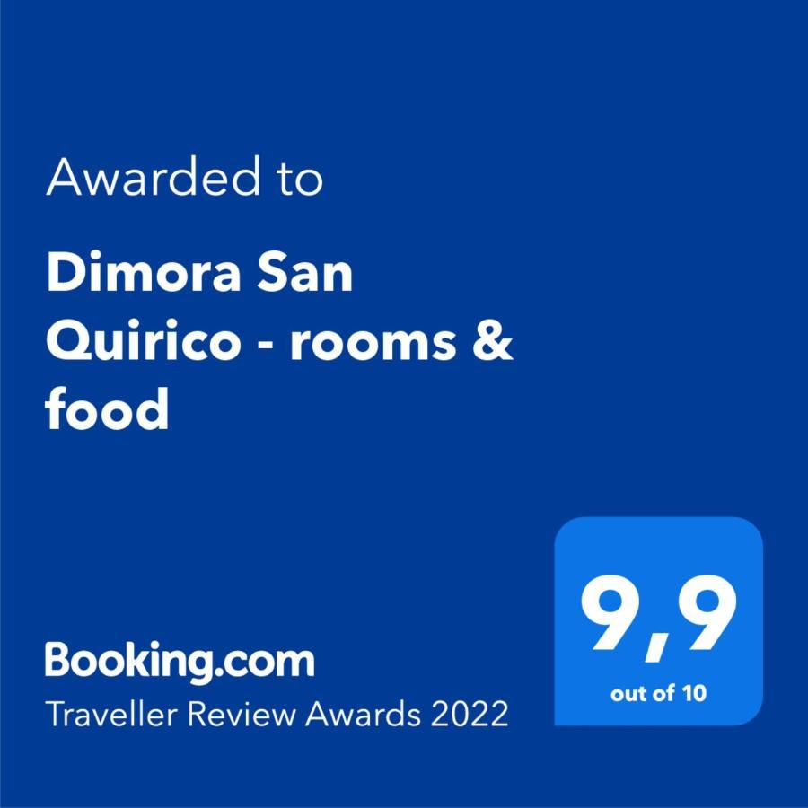 Dimora San Quirico - Rooms & Food Marinelli Bagian luar foto